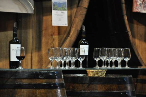 Wine tasting na vinícola La Rural, em Mendoza, na Argentina